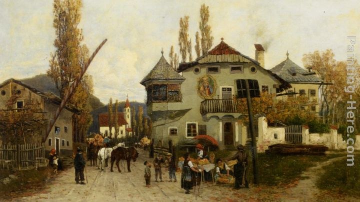 Theodor von Hoermann Orange Sellers